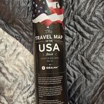 Скретч-карта США Travel Map USA Black Отзыв