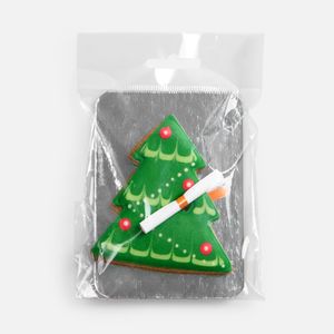 Новогоднее печенье с предсказанием Елка Новогоднее печенье с предсказанием Елка