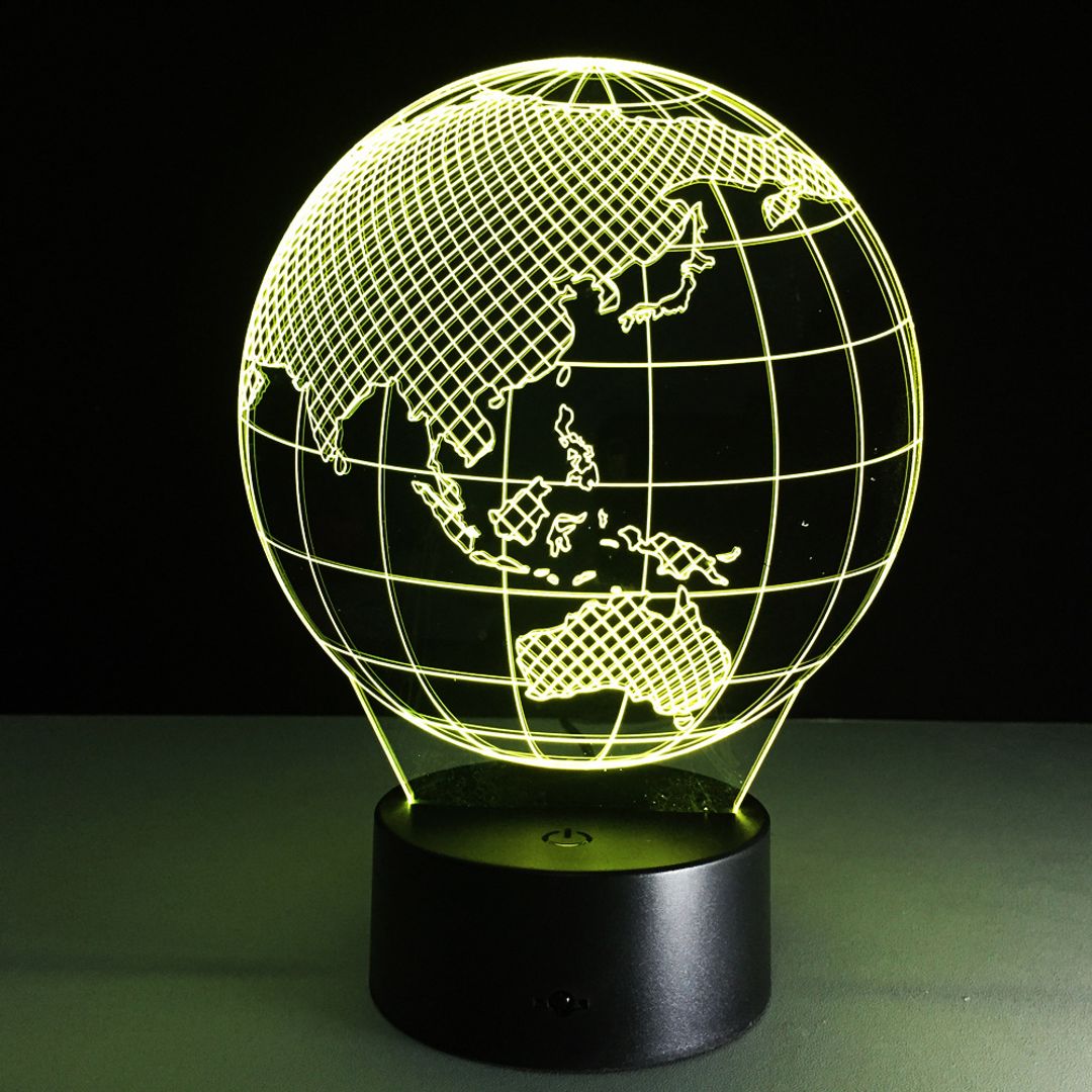3D Лампа Глобус 3D Лампа Глобус