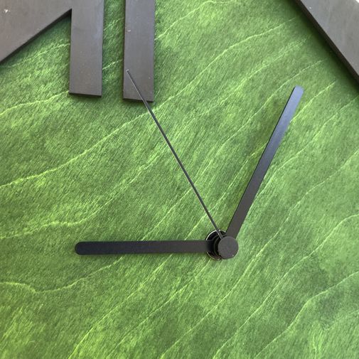 Часы настенные 3-7-11 Зеленый