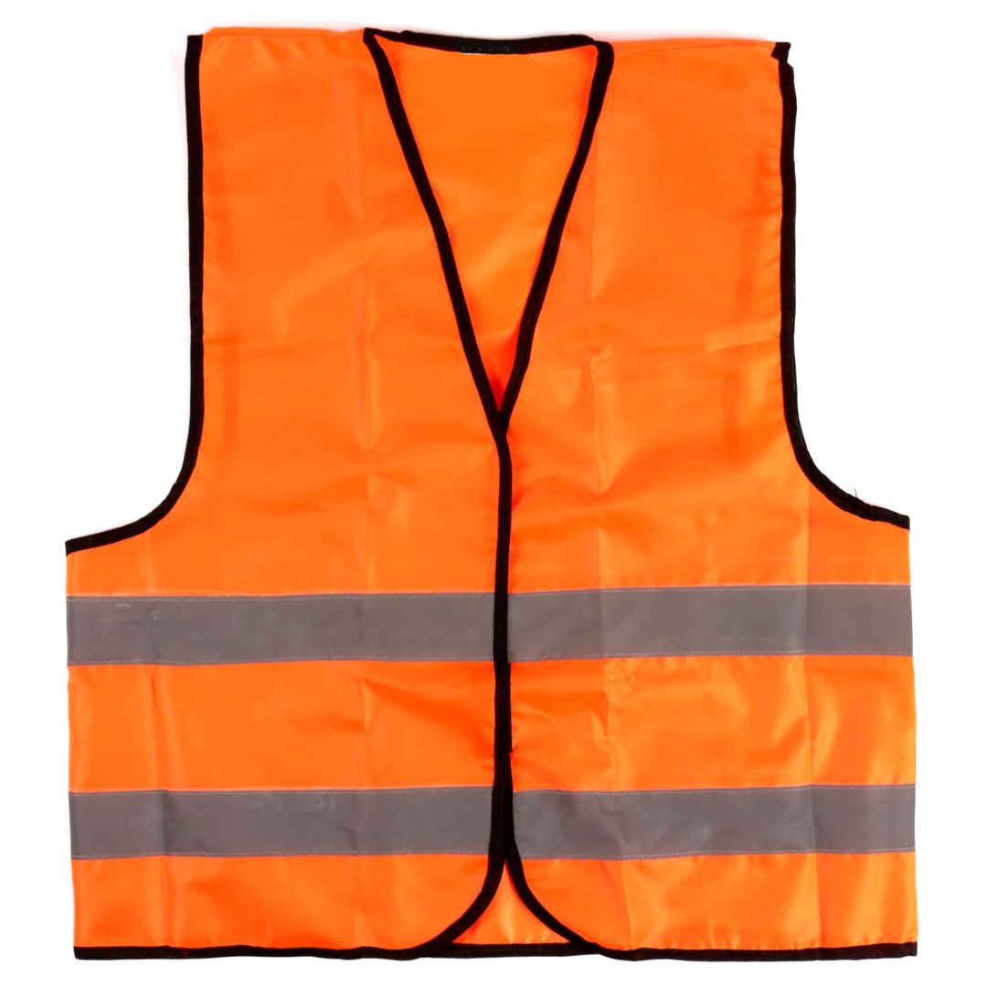 Сигнальный светоотражающий жилет (оранжевый) Сигнальный светоотражающий жилет (оранжевый)