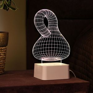 3D Лампа Бутылка Клейна