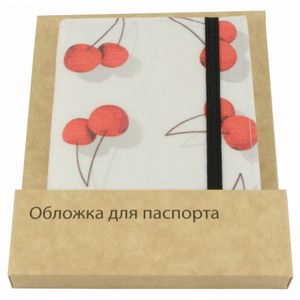 Обложка для паспорта Cherry