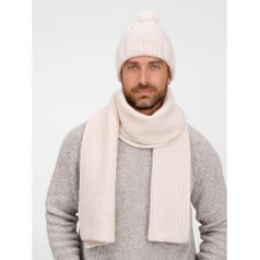 Шарф Frissonelle (жемчужно-белый)