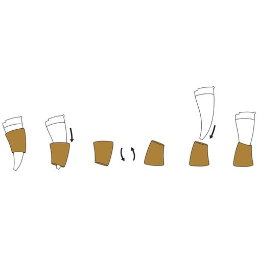 Термокружка Рог Goat Story Марсала Премиум (350 мл)