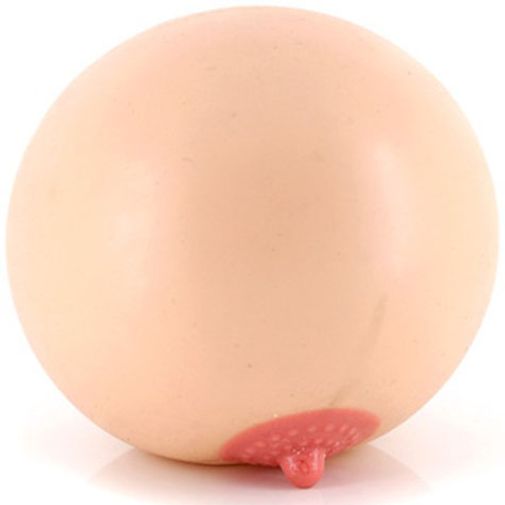 Резиновая сиська Антистресс (5 размер)