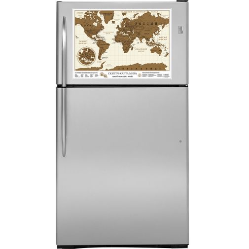 Магнитная Скретч-карта мира Магнитная Скретч-карта мира