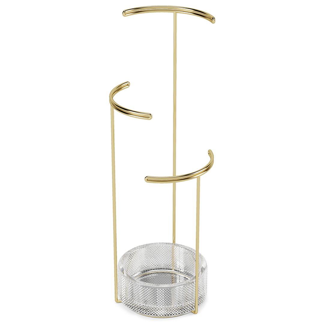 Подставка для украшений Tesora стекло-медь Подставка для украшений Tesora стекло-медь