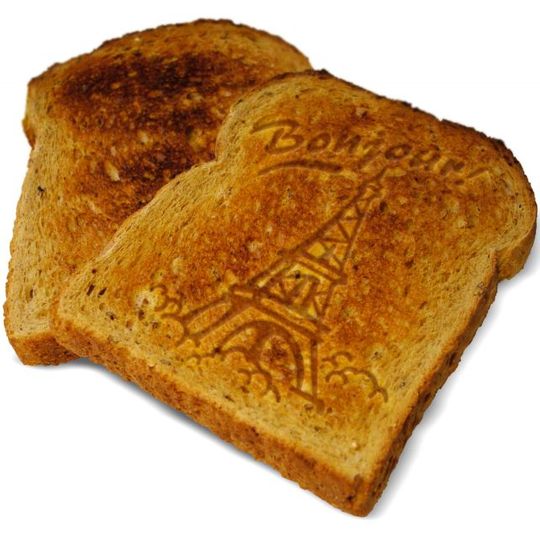 Штамп на тост Париж French Toast