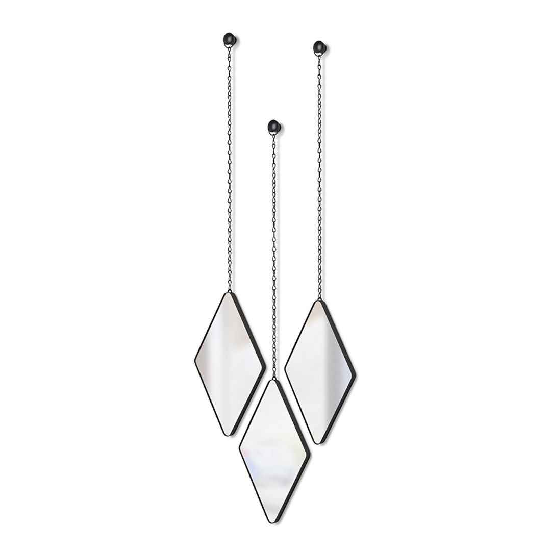 Набор зеркал Dima (Чёрный)