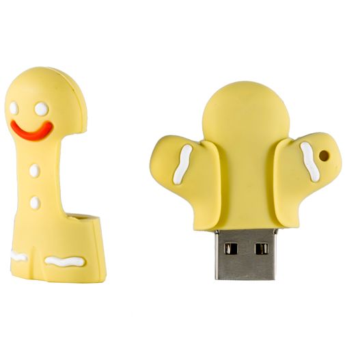 Флешка Пряничный человечек 64 Гб Флешка Пряничный человечек 64 Гб