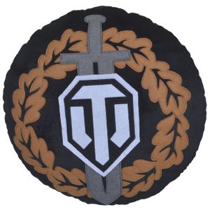Подушка круглая World of Tanks Награда воина