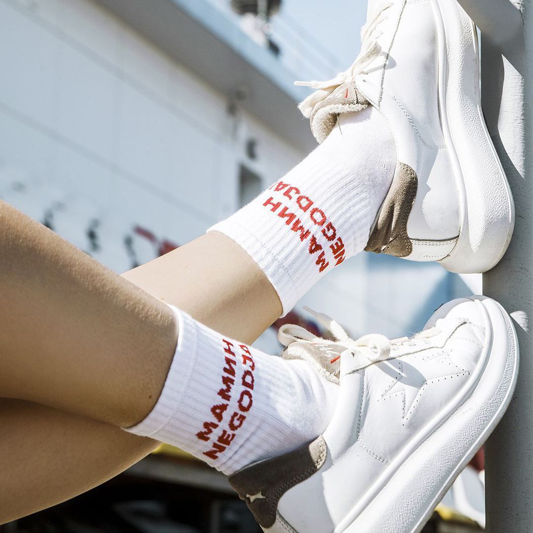 Носки спортивные Мамин негодяй, папин самурай (10 см) Носки спортивные Мамин негодяй, папин самурай (10 см)