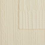 Плед Remitt (молочный)