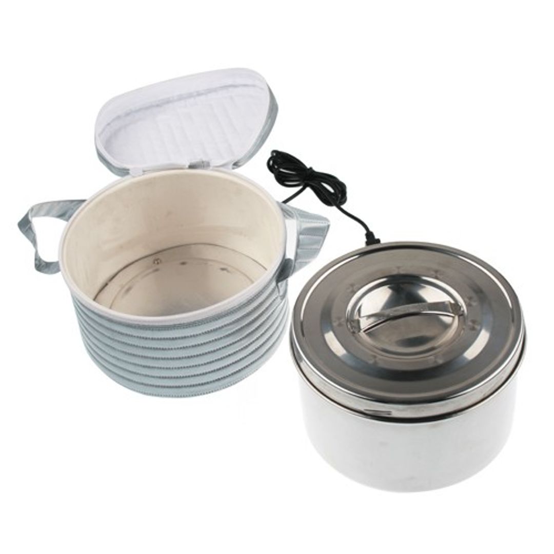 USB Контейнер для обеда Серебристый