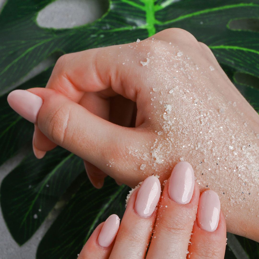 Сахарный скраб с блестками Sweet Vanilla