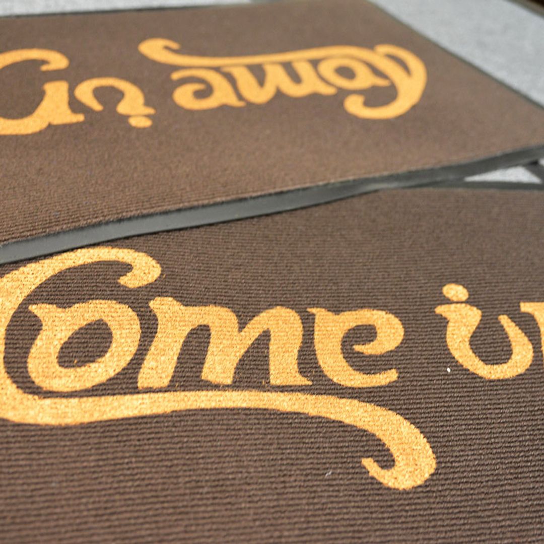 Коврик для входной двери Come in - Go away