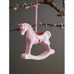 Набор ёлочных украшений Pink fairytale из коллекции New Year Essential, 4 шт.