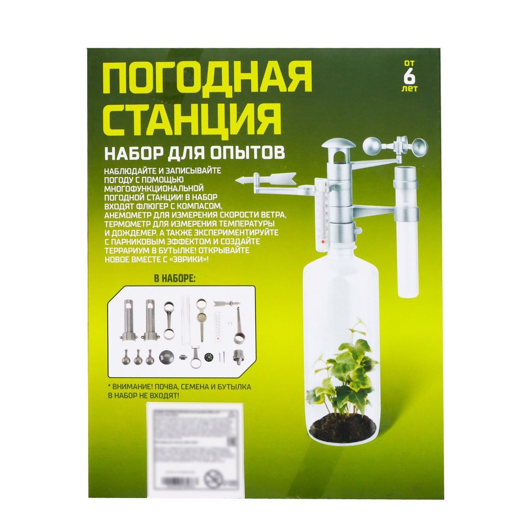 Набор для опытов Погодная станция