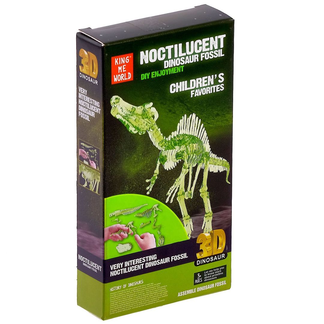 3D Кристаллический пазл Спинозавр (светится в темноте) 3D Кристаллический пазл Спинозавр (светится в темноте)