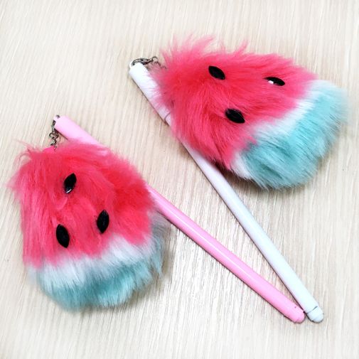 Ручка с брелком Арбуз