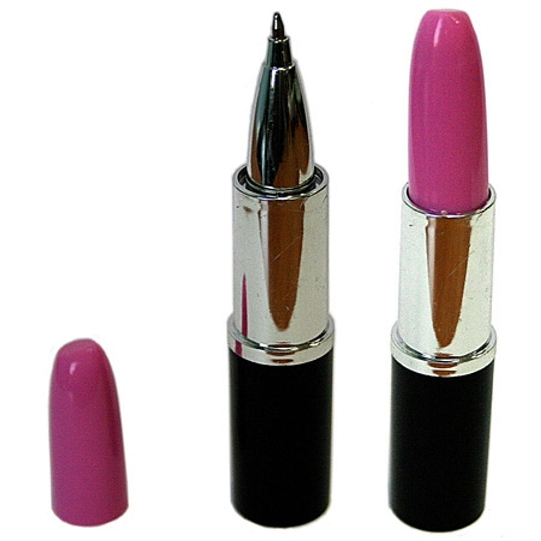 С розовым колпачком-помадой С розовым колпачком-помадой