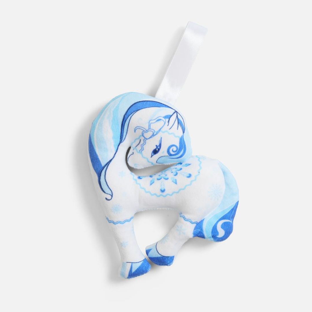 Мягкая игрушка-подвеска Снежка Мягкая игрушка-подвеска Снежка