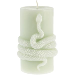 Свеча Snake Knot (Зеленая)