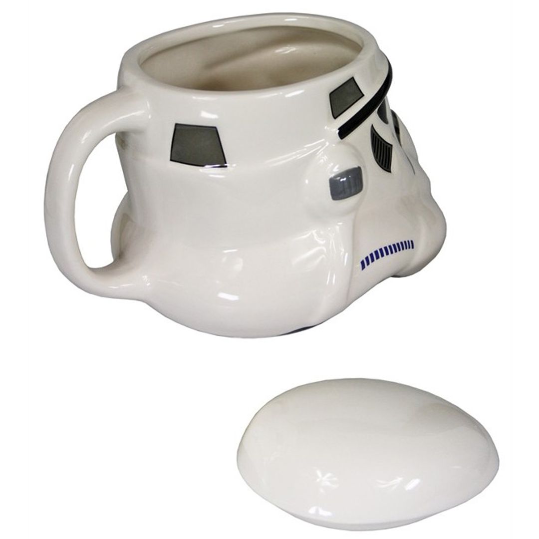 Кружка Штурмовик Star Wars Вид сзади, крышка отдельно