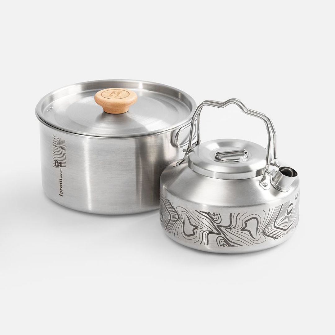 Набор туристической посуды Stackado