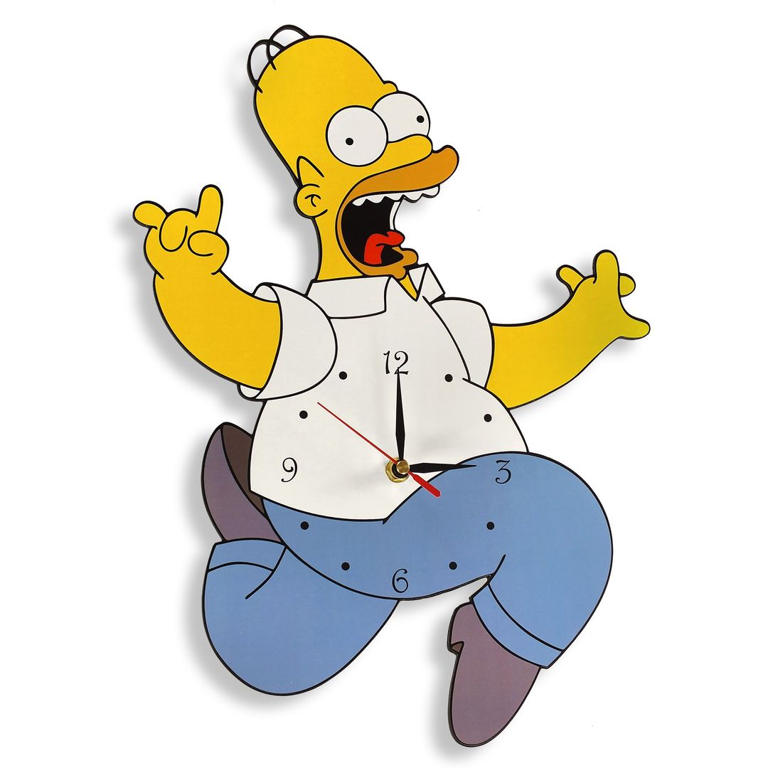 Часы настенные Гомер Симпсон Часы настенные Гомер Симпсон