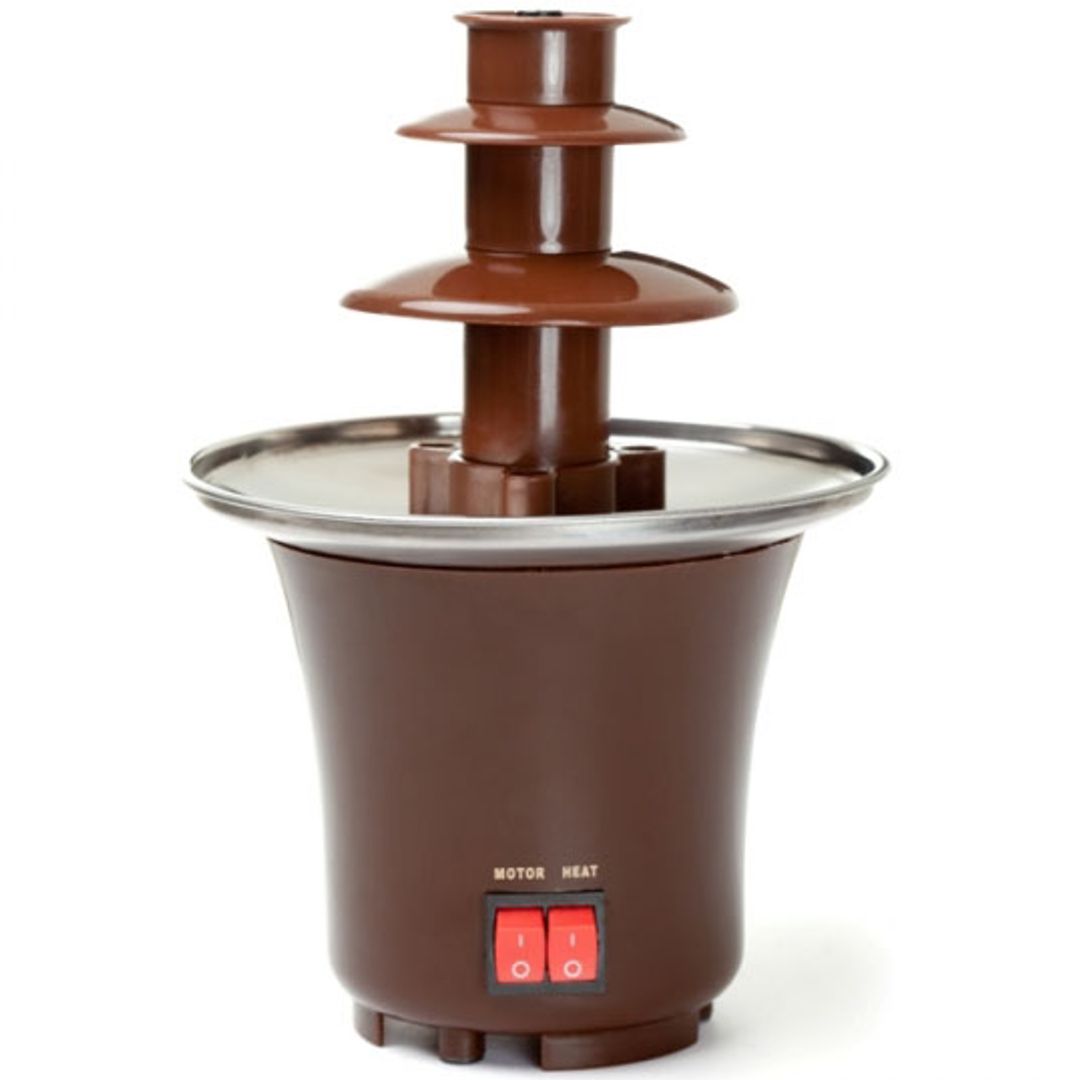 Шоколадный фонтан 2 яруса Две кнопки управления