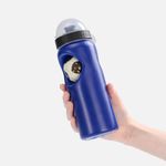 Бутылка с антистрессом Footballer (синий)