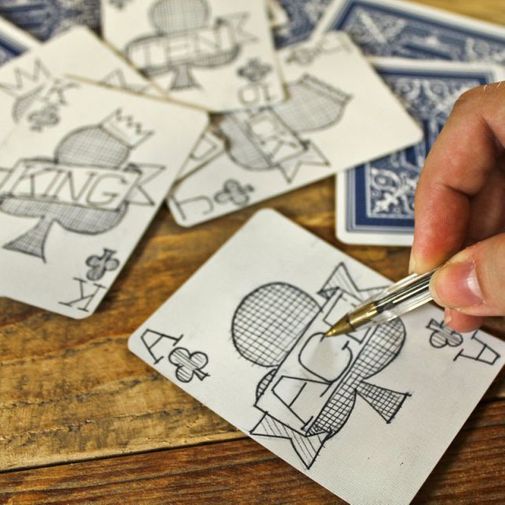 Блокнот Игральные карты Playing Cards