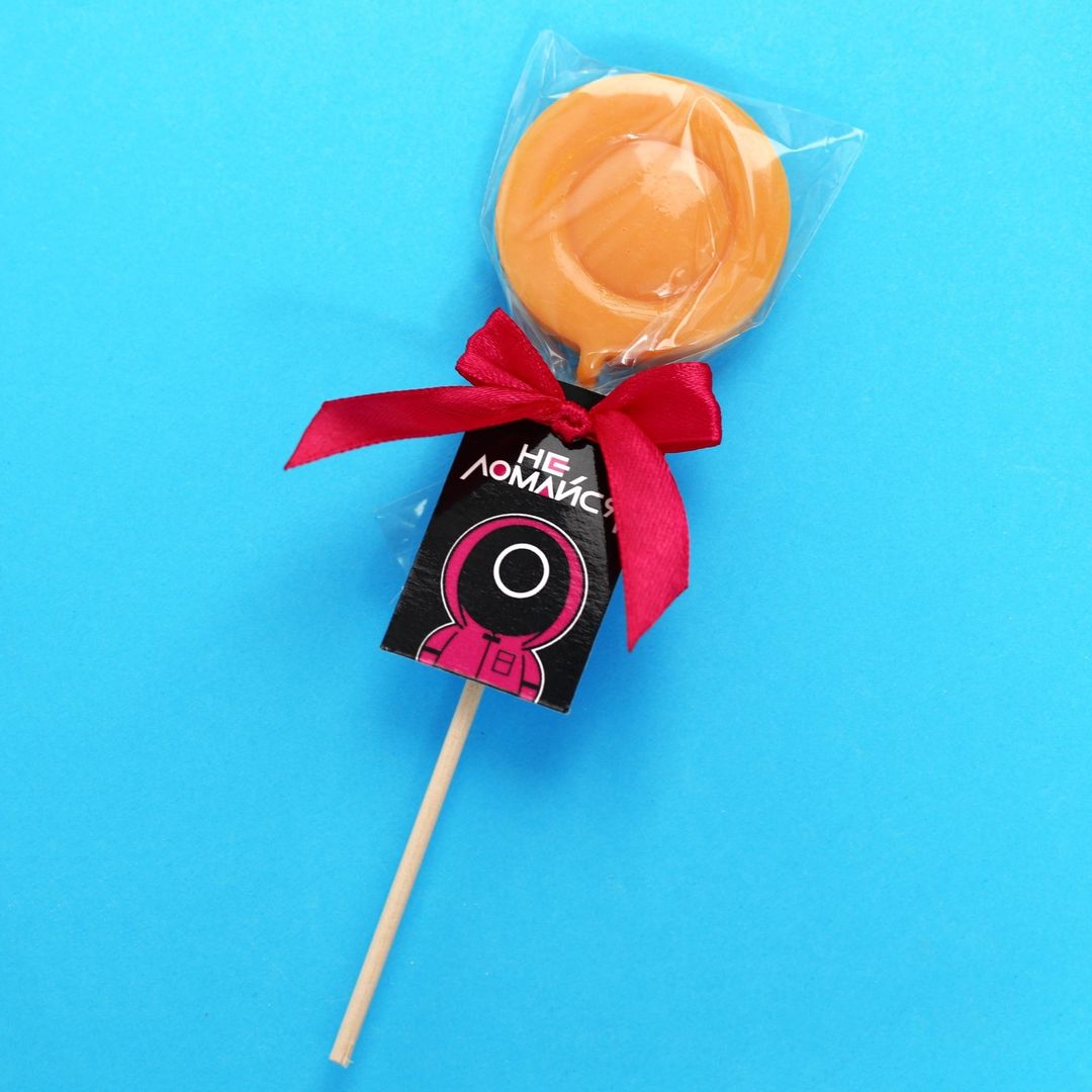 Леденец Игра в кальмара Не ломайся Леденец Игра в кальмара Не ломайся