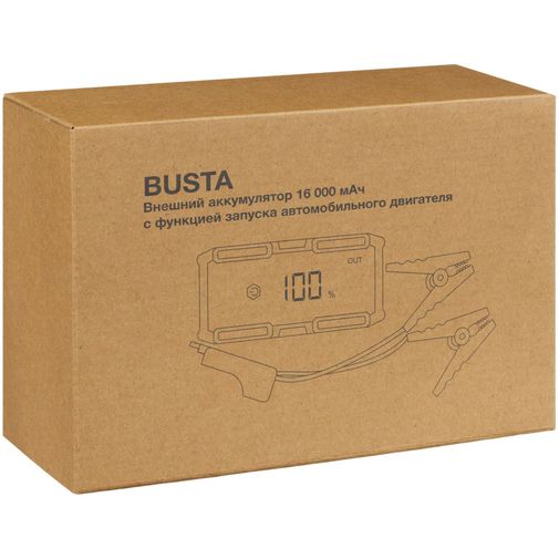 Аккумулятор с запуском двигателя Busta 16000 мАч Аккумулятор с запуском двигателя Busta 16000 мАч