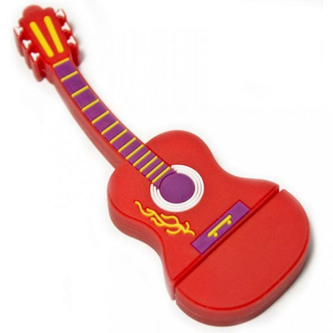 Флешка Гитара 16 Гб (Красная) Флешка Гитара 16 Гб (Красная)