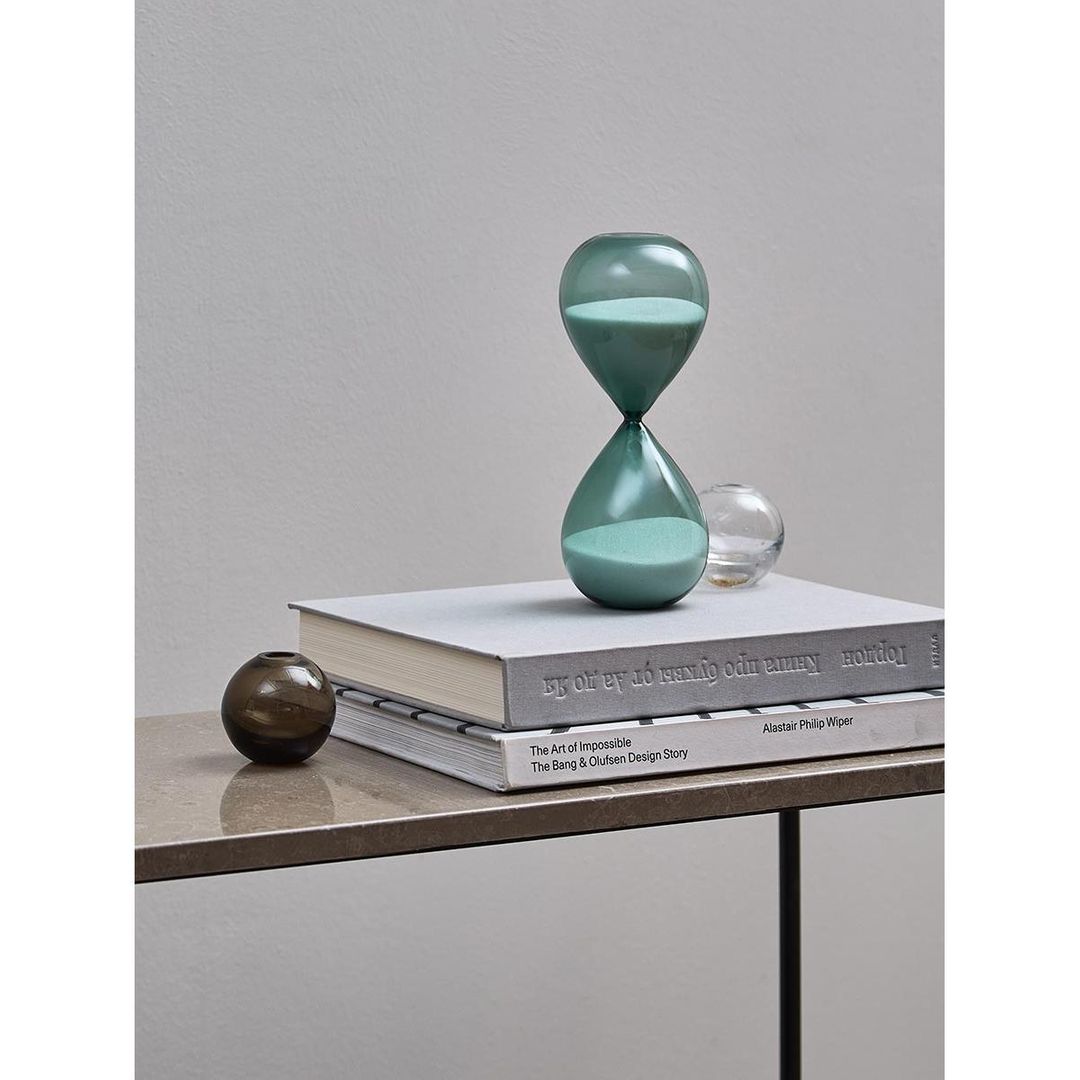 Часы песочные Timeless, 30 минут (бирюзовые)