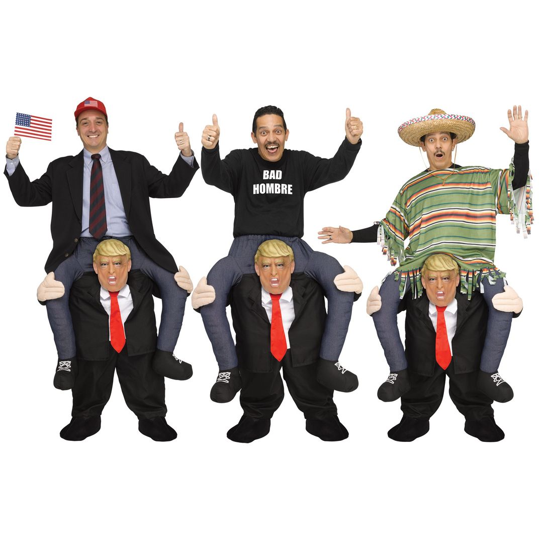 Костюм-наездник верхом Дональд Трамп Костюм-наездник верхом Дональд Трамп