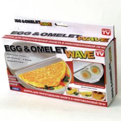Форма для приготовления омлета и глазуньи Egg and Omelet Wave