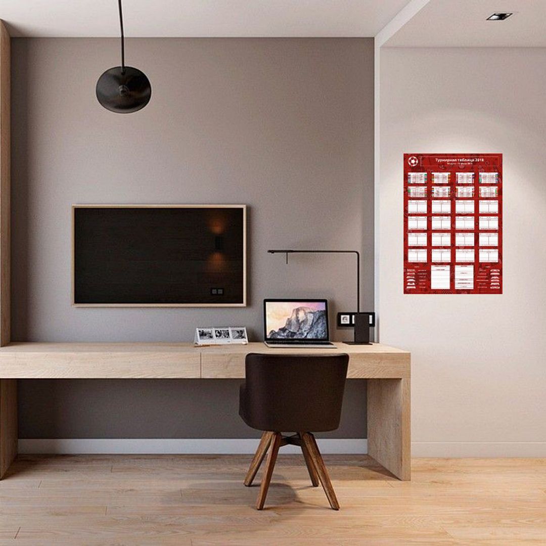 Плакат в интерьере