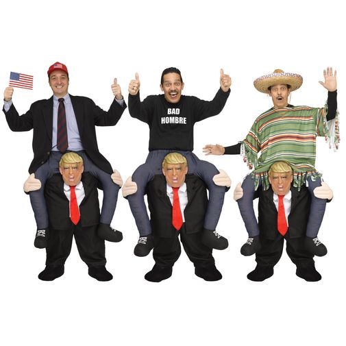 Костюм-наездник верхом Дональд Трамп Костюм-наездник верхом Дональд Трамп