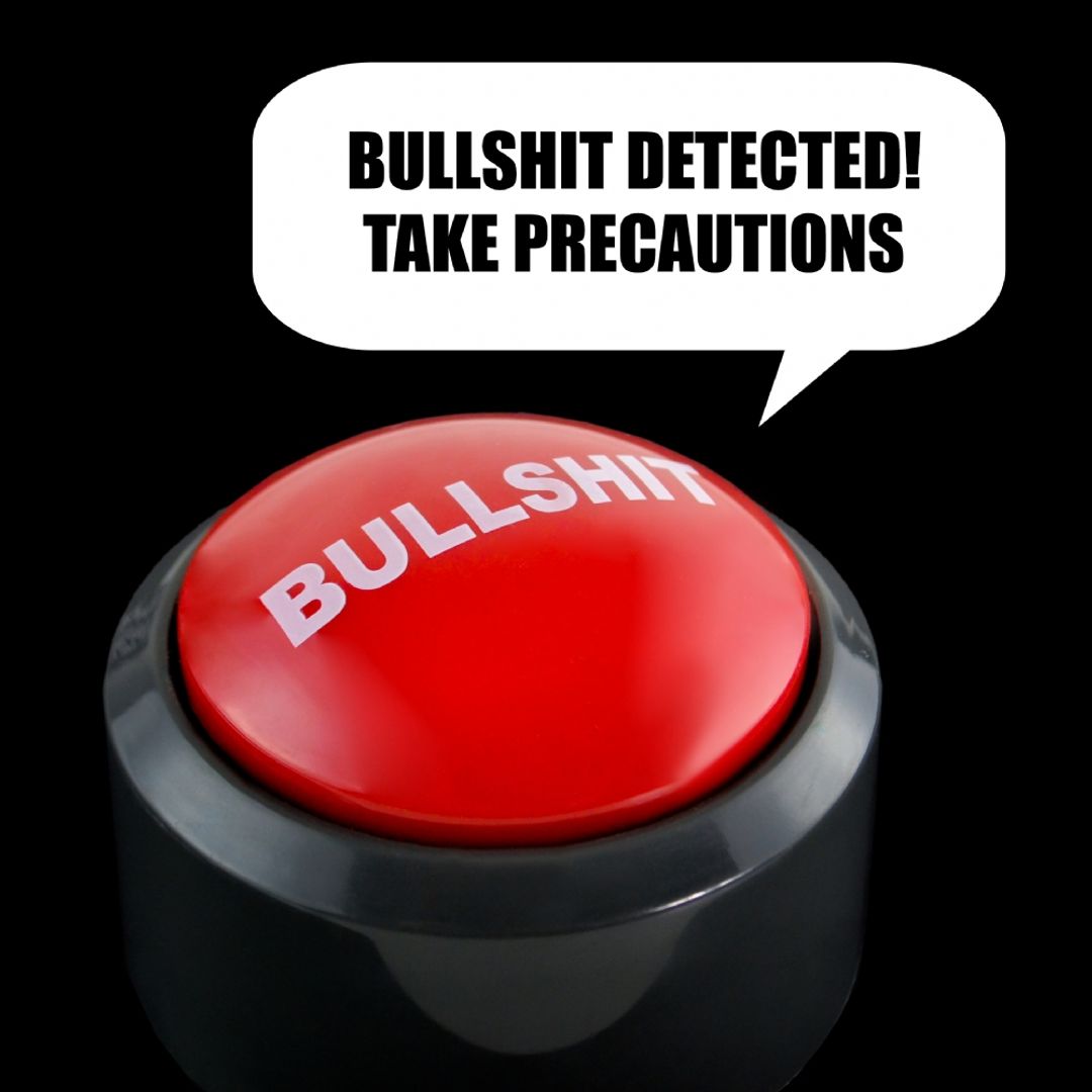 Аварийная говорящая кнопка Bullshit Аварийная говорящая кнопка Bullshit