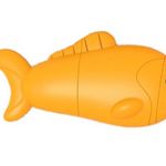 Флешка Желтая Рыбка 2 Гб