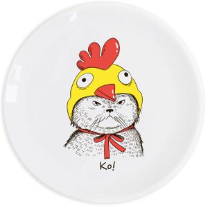Тарелка Кот в костюме Ко