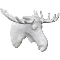 Вешалка Лось Moose (Белый)