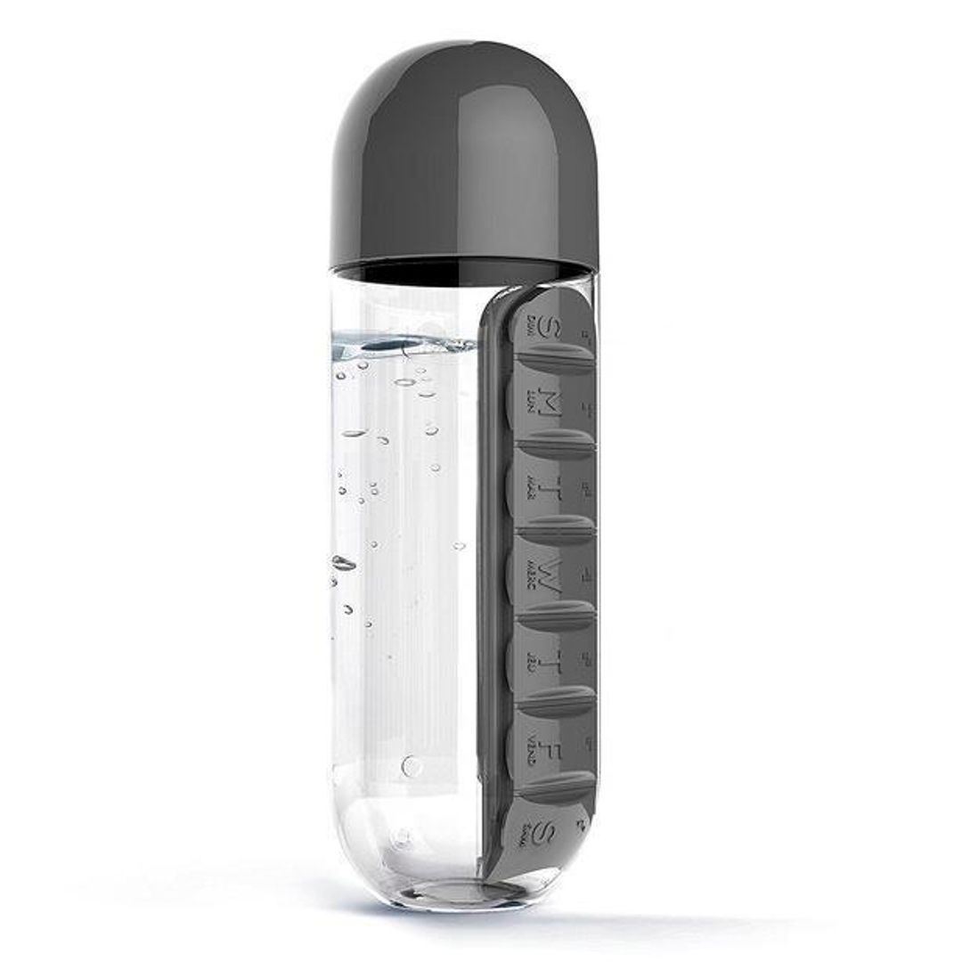 Бутылка с таблетницей Pill&Vitamin Organizer Бутылка с таблетницей Pill&Vitamin Organizer