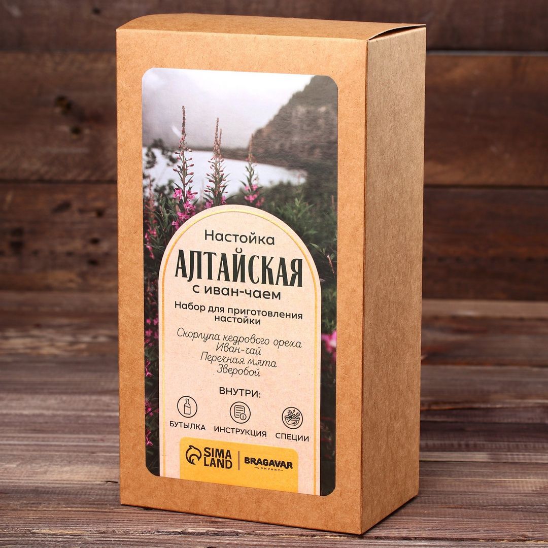 Набор для приготовления Алтайской настойки с Иван-чаем