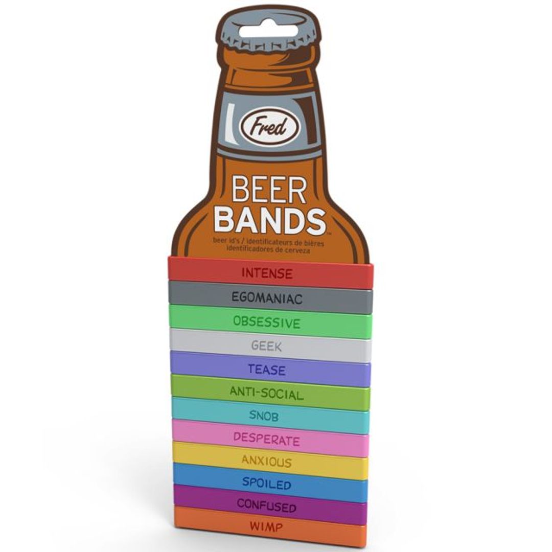 Маркеры для бутылок Браслеты Beer Bands