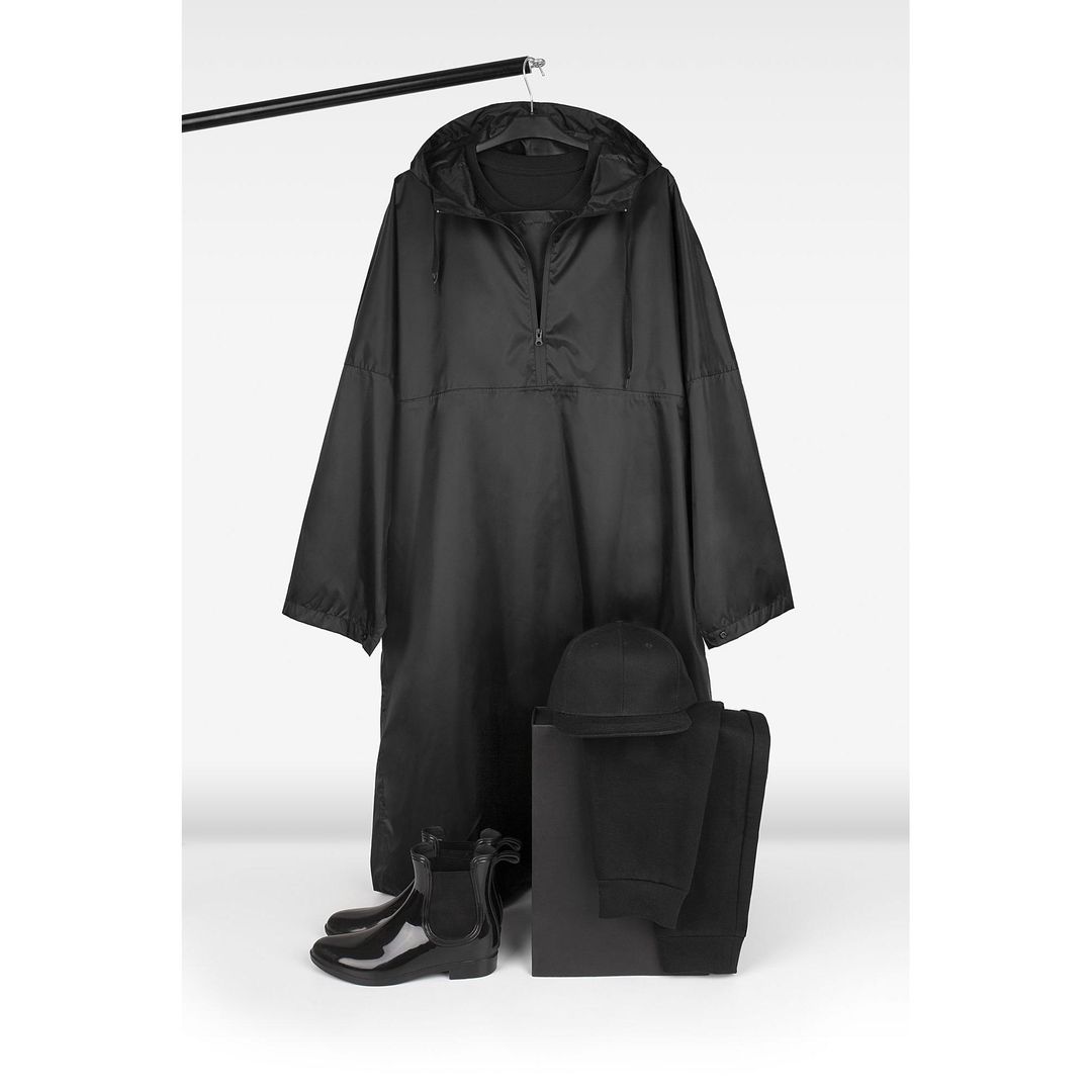 Дождевик-анорак R1 (Черный) Дождевик-анорак R1 (Черный)